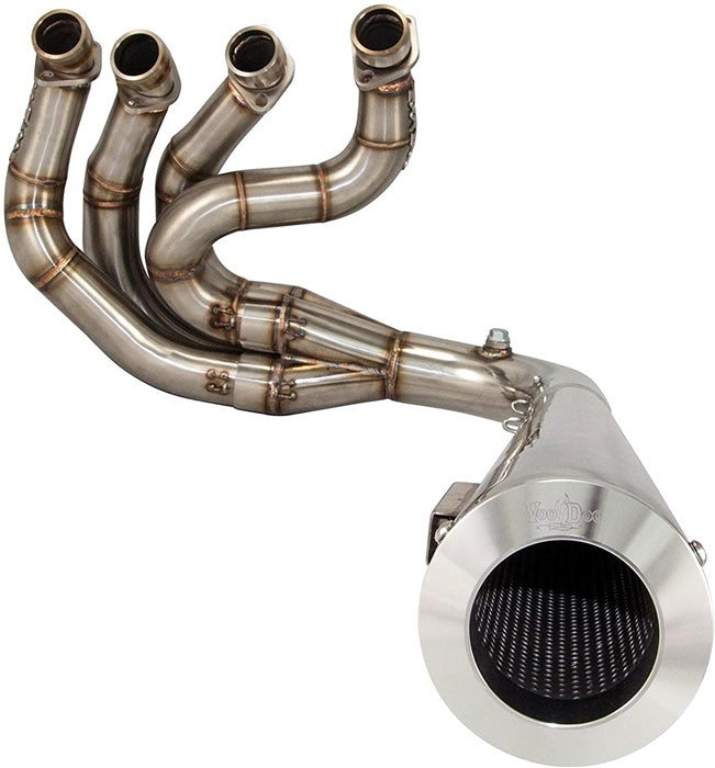 Kawasaki ZX14R 2006-2026 Sidewinder Exhaust in Polished by Voodoo